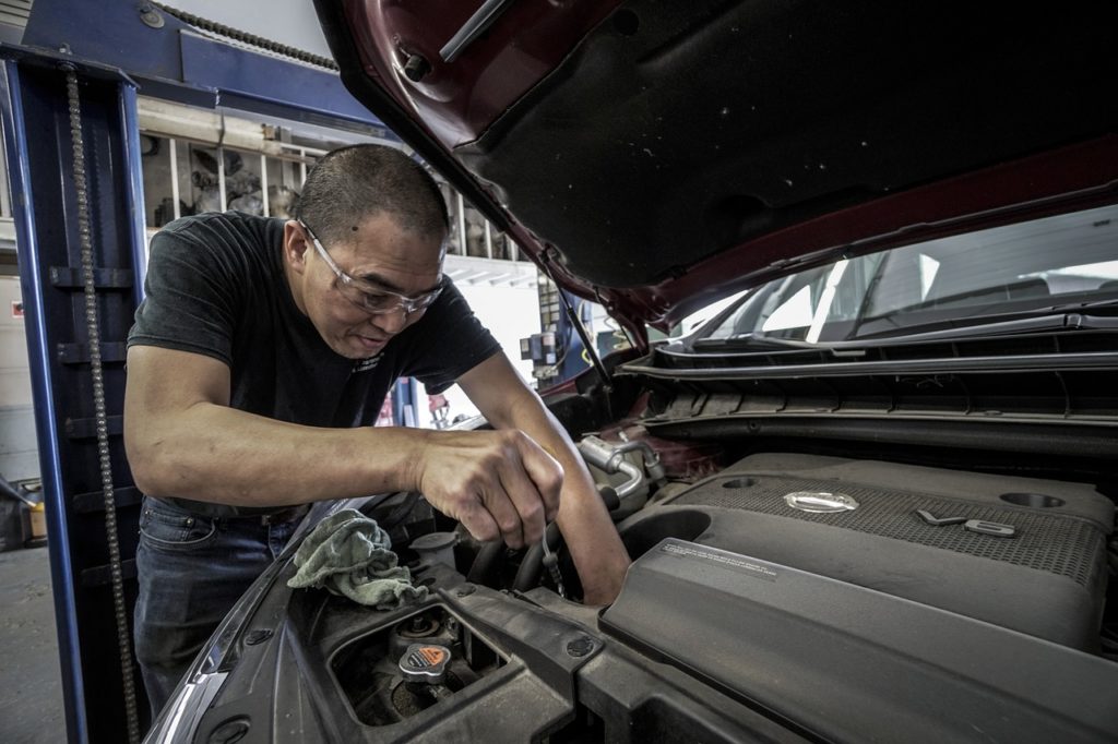technician at work